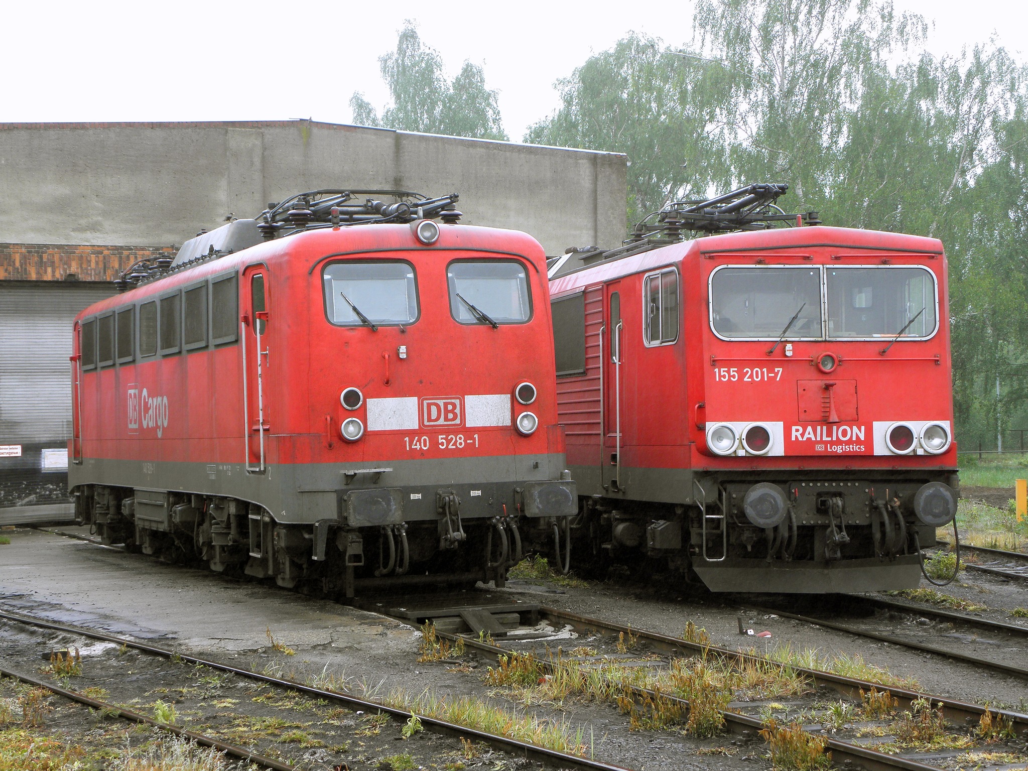 Elektrische Lokomotiven der Deutschen Bundesbahn | DB CARGO No.140 528 ...