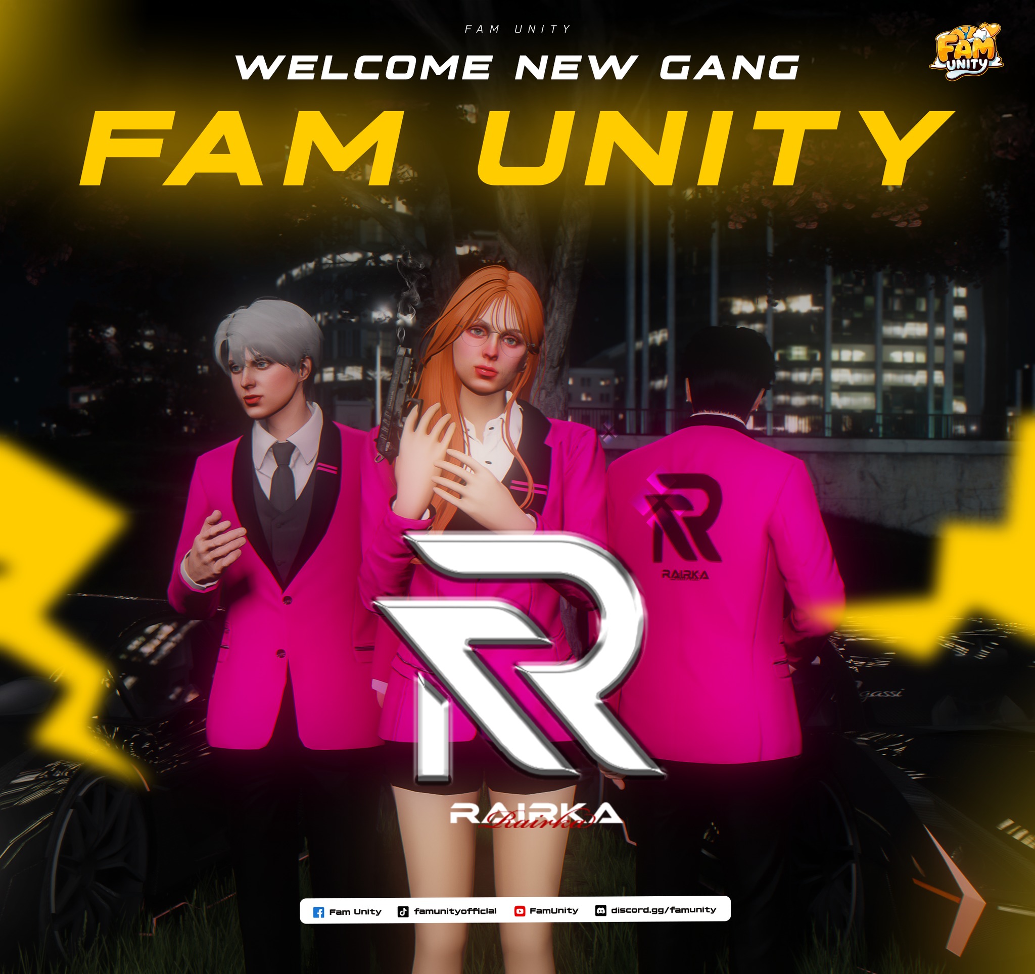 Fam Unity - ยินดีต้อนรับแก๊ง RAIRKA สู่ Fam Unity... | Facebook