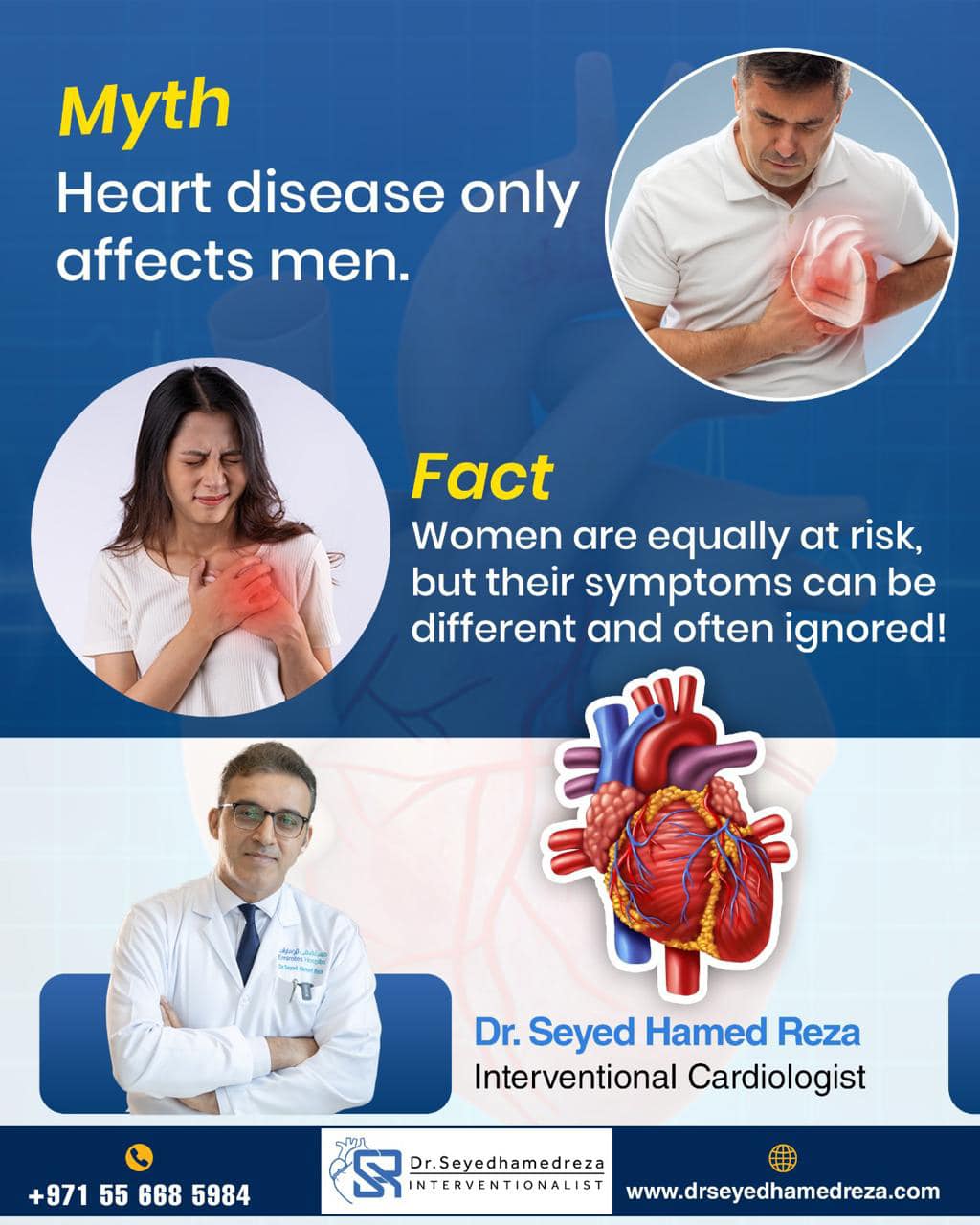 Dr Seyed Hamed Reza, Cardiologist in Dubai | Dubai