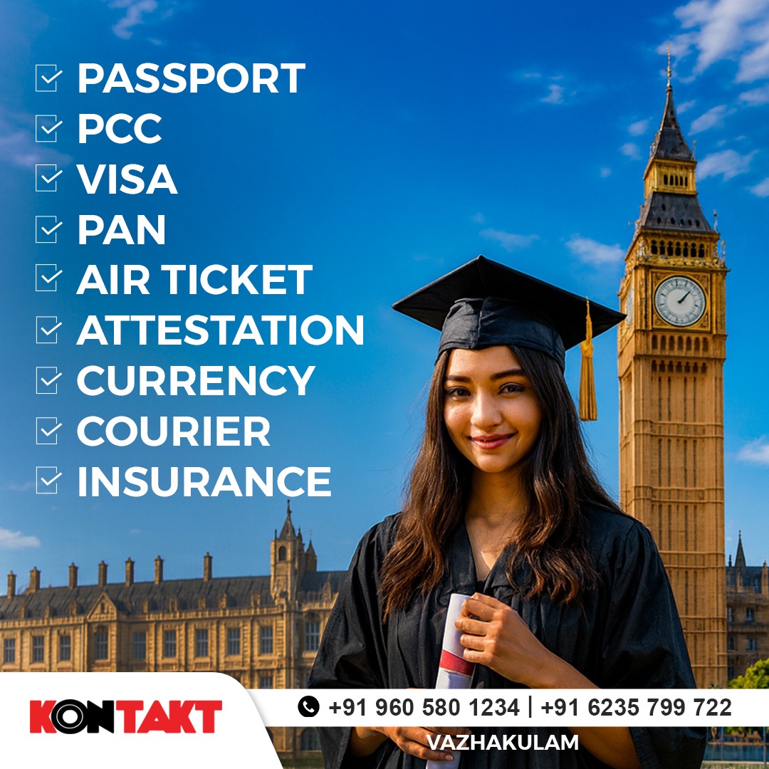 Kontakt - 🎓 ️ Your Global Journey Starts Here! Passport, PCC, Visa, PAN ...