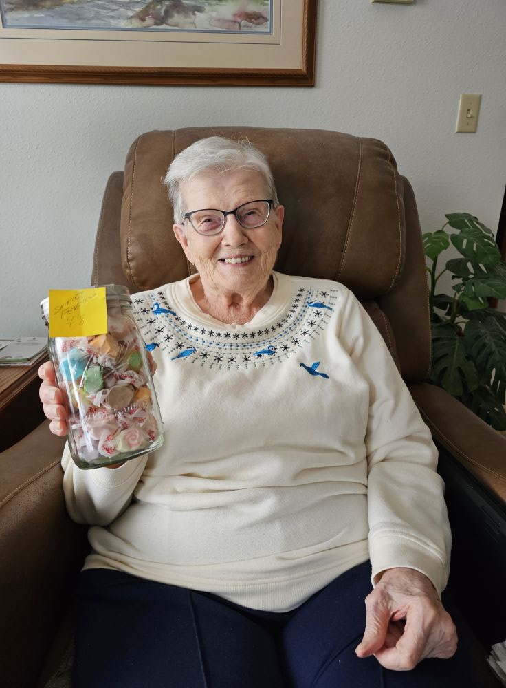 Scandi - Shirley did it again!! She was spot on guessing the taffy ...