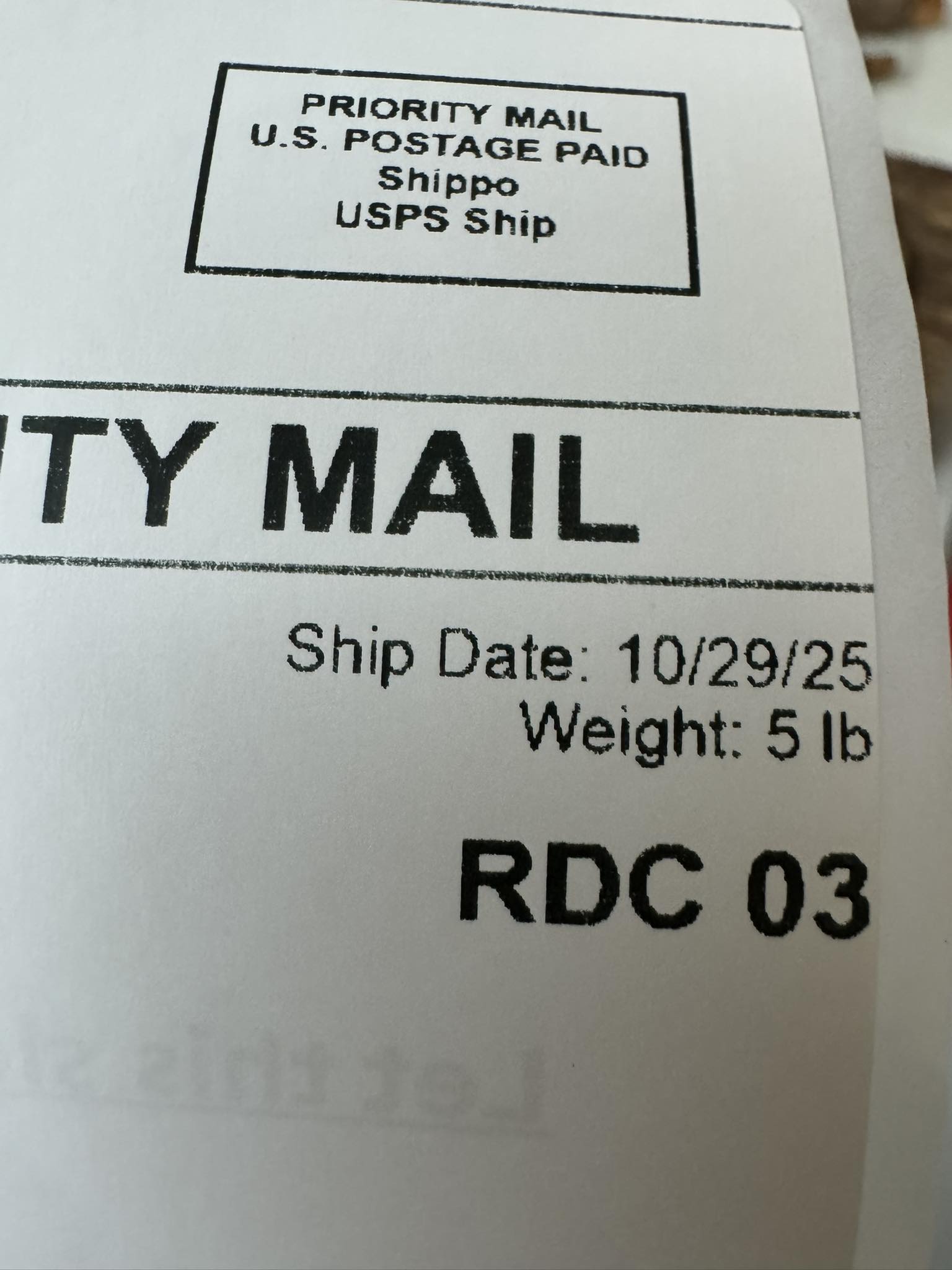 What do RDC numbers on labels mean?