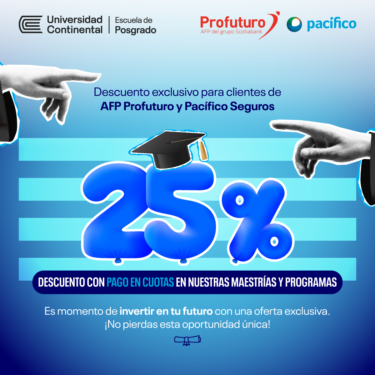 Posgrados - ¡Atención, clientes de AFP Pro Futuro y Pacífico Seguros! 🎓 ...