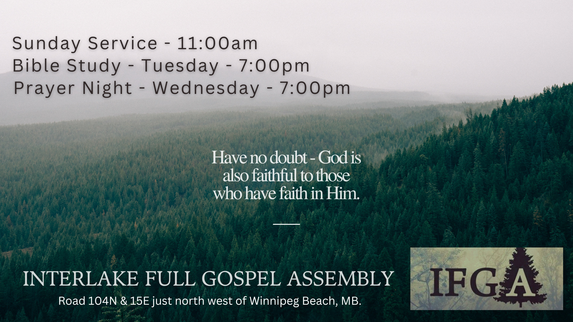 Interlake Full Gospel Assembly - IFGA