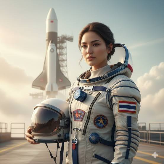 History is being made today 🚀 First Thai woman astronaut goes to orbit ...