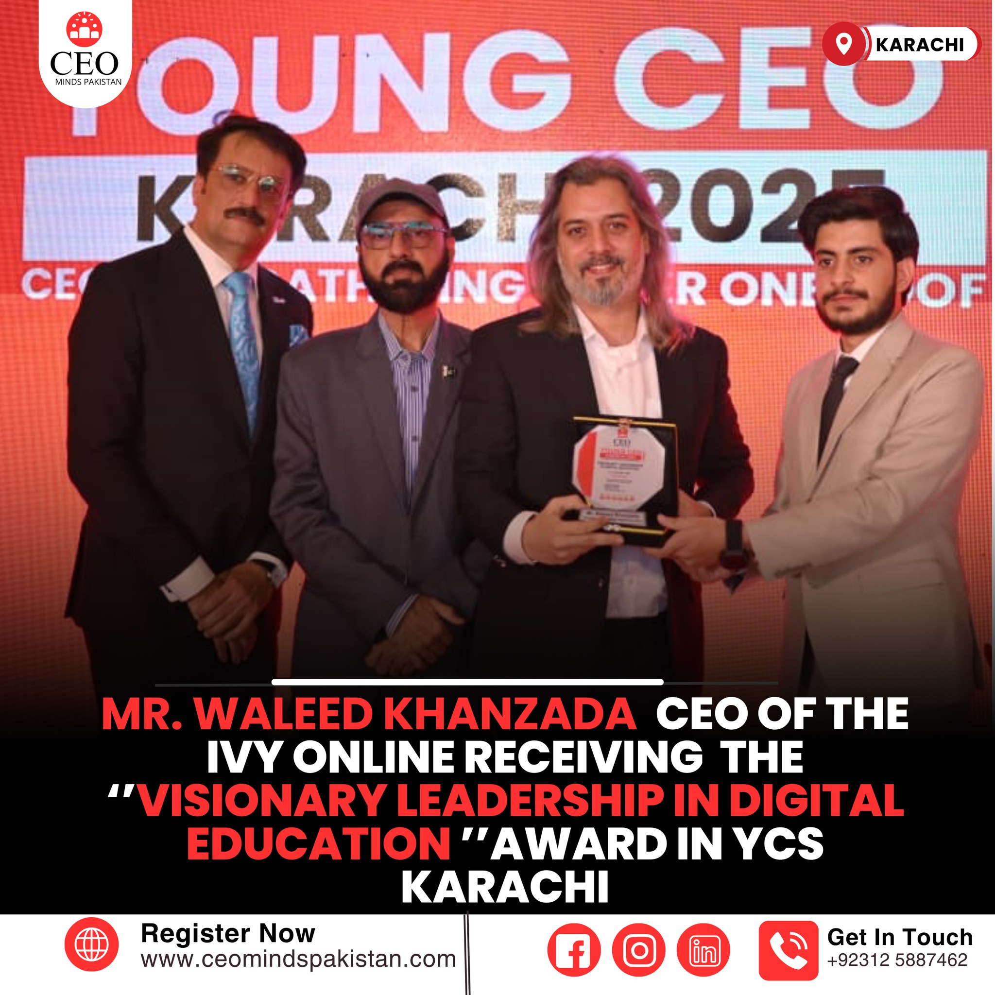 CEO - We are delighted to announce that Mr. Waleed Khanzada, CEO of The ...