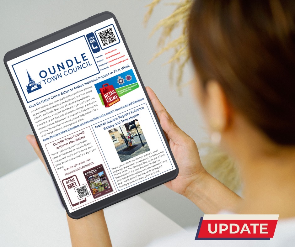 📢 Read the latest from Oundle Town... - Oundle Town Council | Facebook