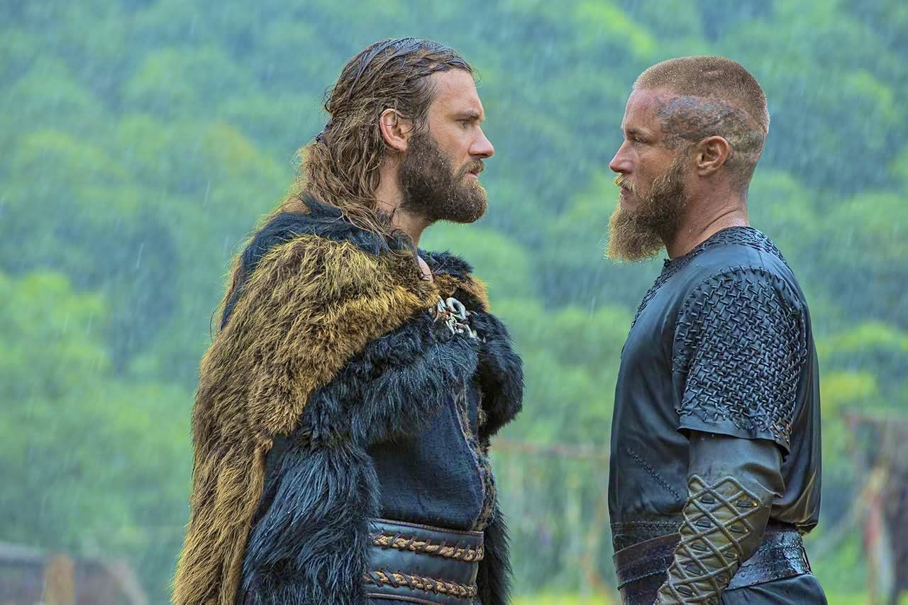 Viking - Ragnar vs. Rollo: The Epic Brother Rivalry in Vikings Blood vs ...