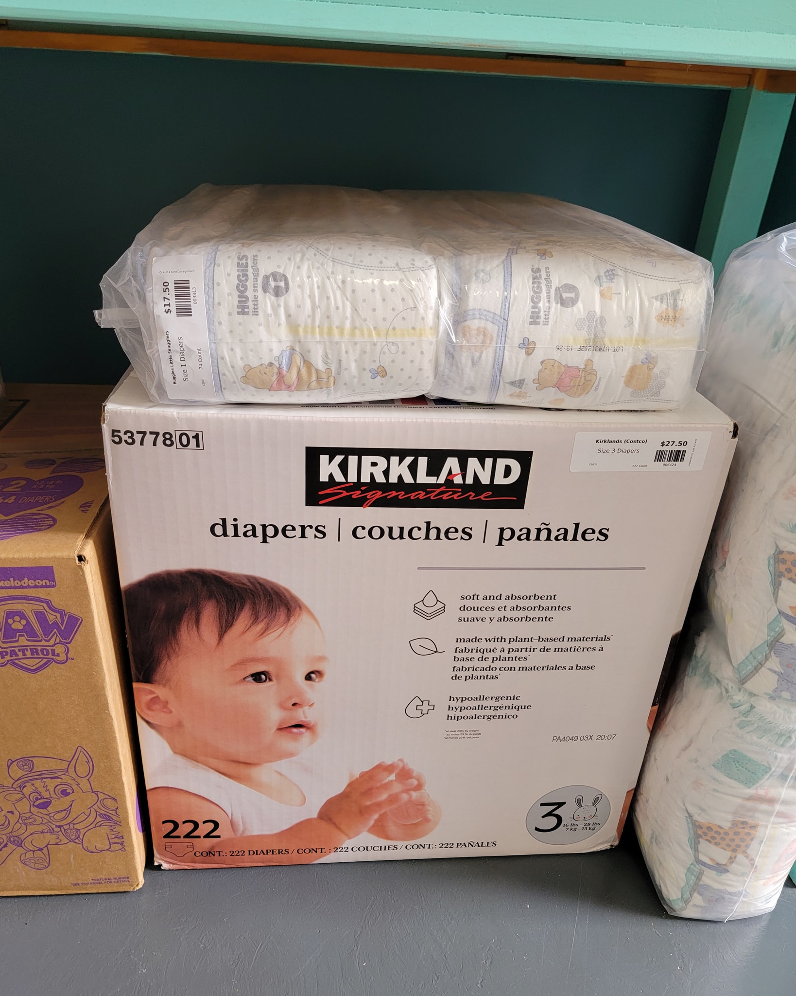 🚨 Diaper Drop-Off Alert! 🚨 Just in — a big box of Kirkland  display picture 1