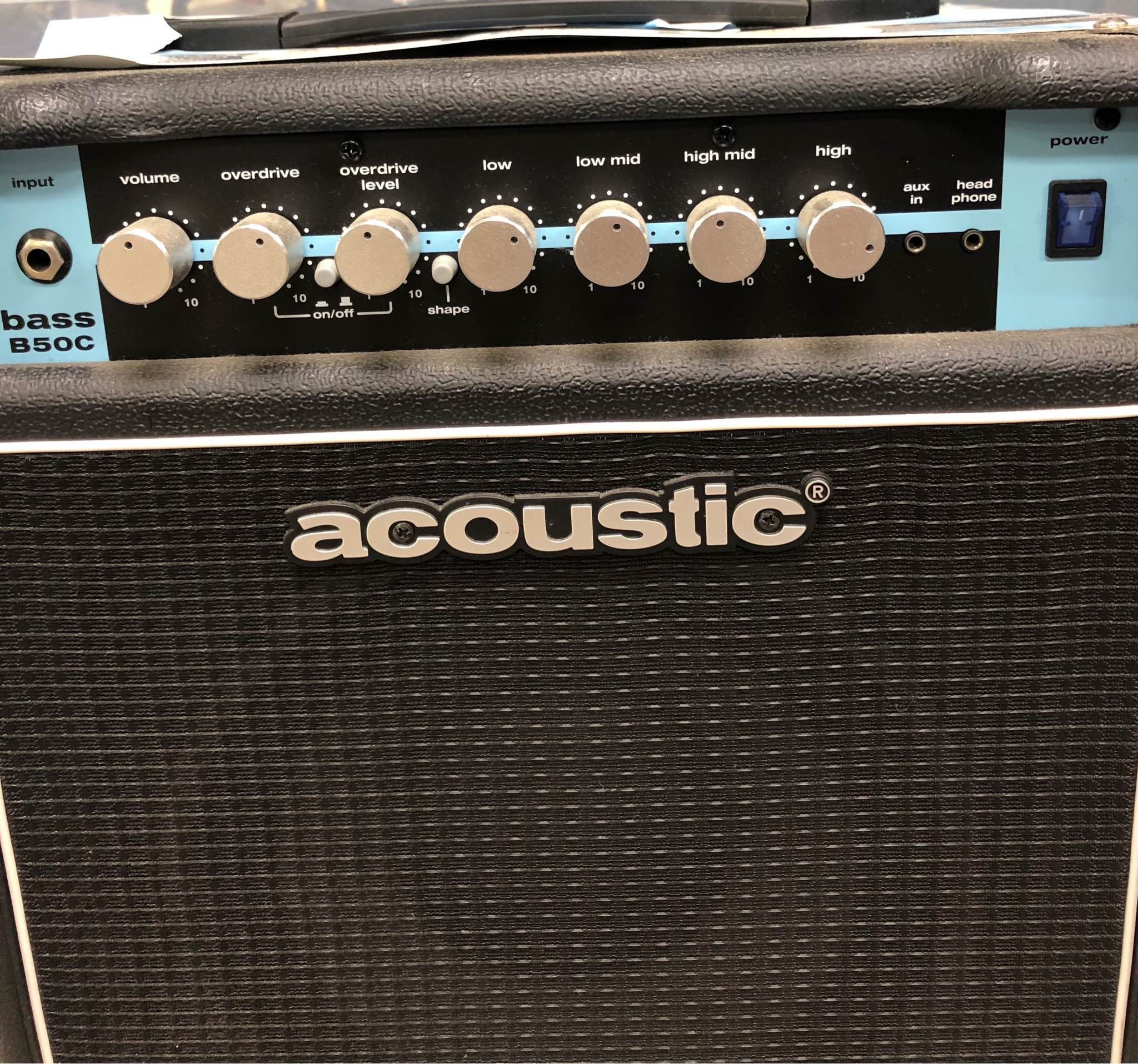 Acoustic B50C Bass Amp Review for Worship Team