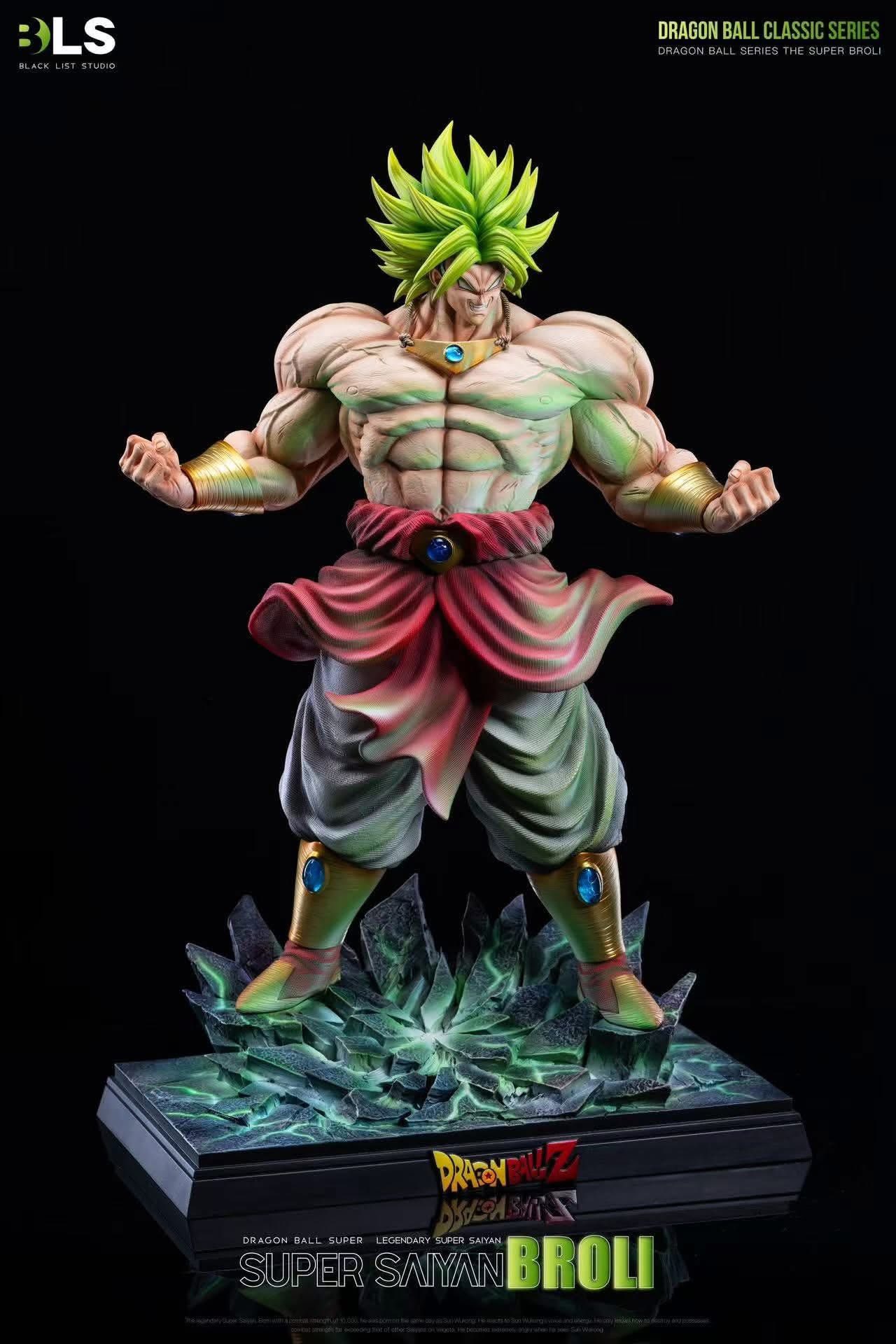 Size comparison between the ZT Studio Broly and the kong studios Broly