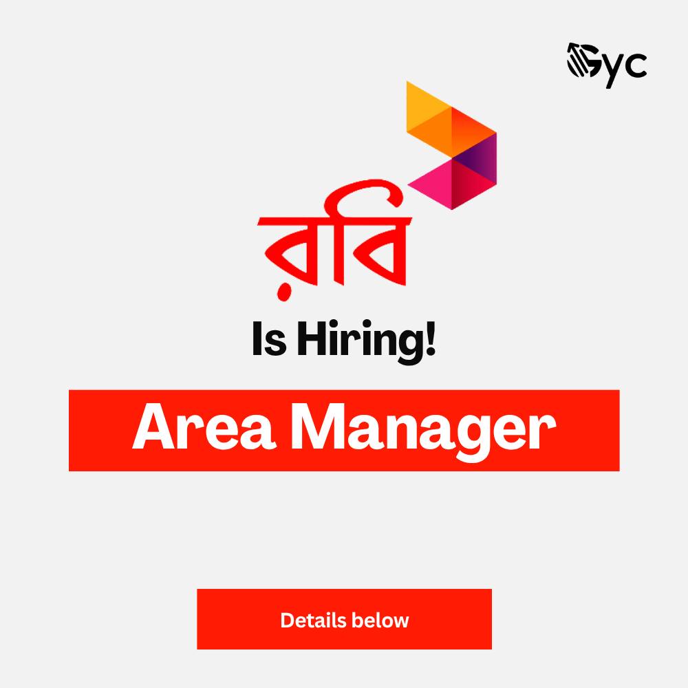 Grow Your Career | Robi is hiring Area Manager | Facebook