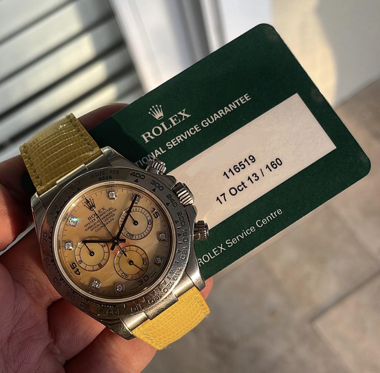 Rare 1994 Rolex Daytona 16518 with Zenith El Primero movement