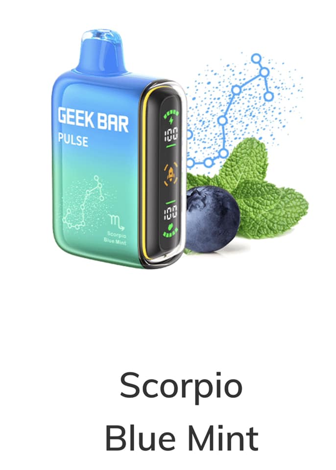 geek bar pulse scorpio flavor What is your favorite from these? Geek Bar Pulse Flavors: EB Create BC5000 nicotine free Flavour:WATERMELON ICE