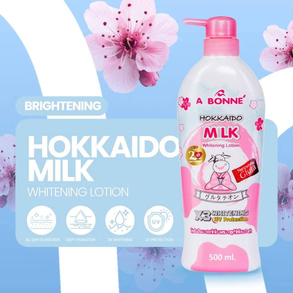 A bonne lotion from Thailand 💯 ✓ 500ml (good for 3mos) ✓ Best for whitening and moisturizing ✓Basta Thailand Beauty products wow gyud na 🥰