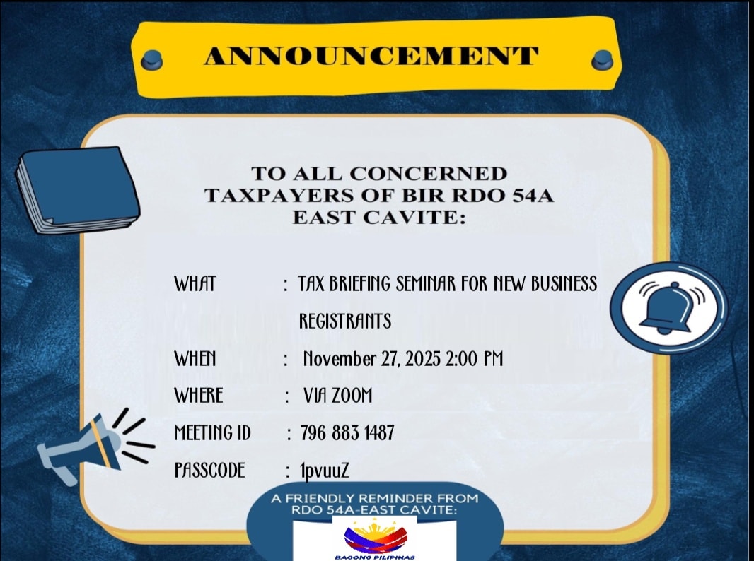 BIR RDO 54A - Trece Martires City, Cavite | Trece Martires