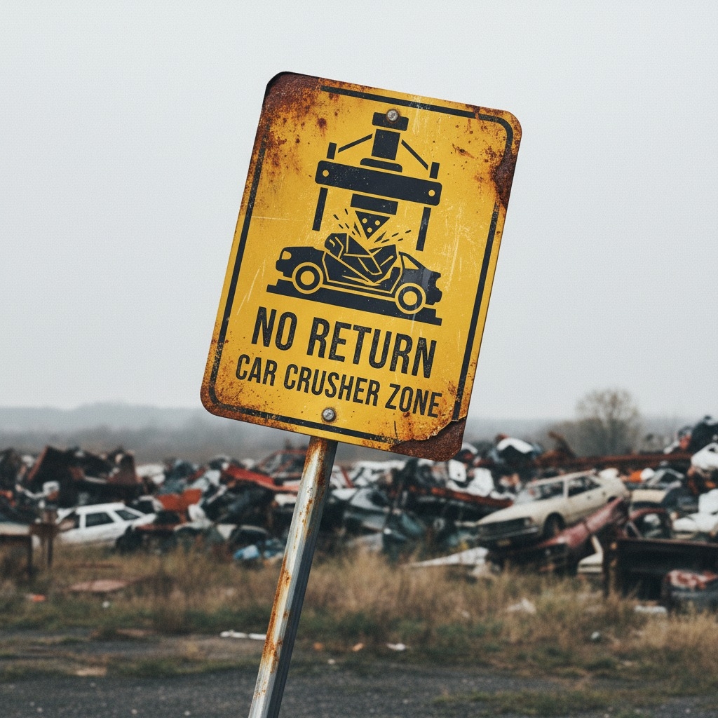 The Saddest Place on Earth for Car Lovers 💔🇺🇸 Walking through endless ...