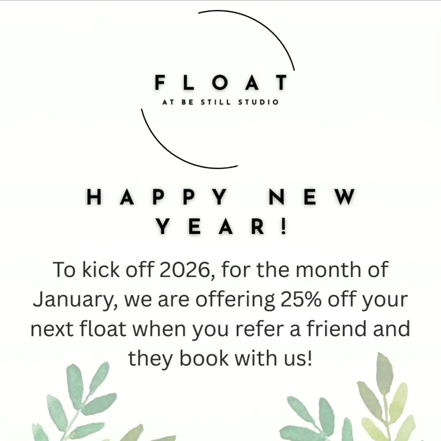 Float at Be Still Studio | Roseburg OR