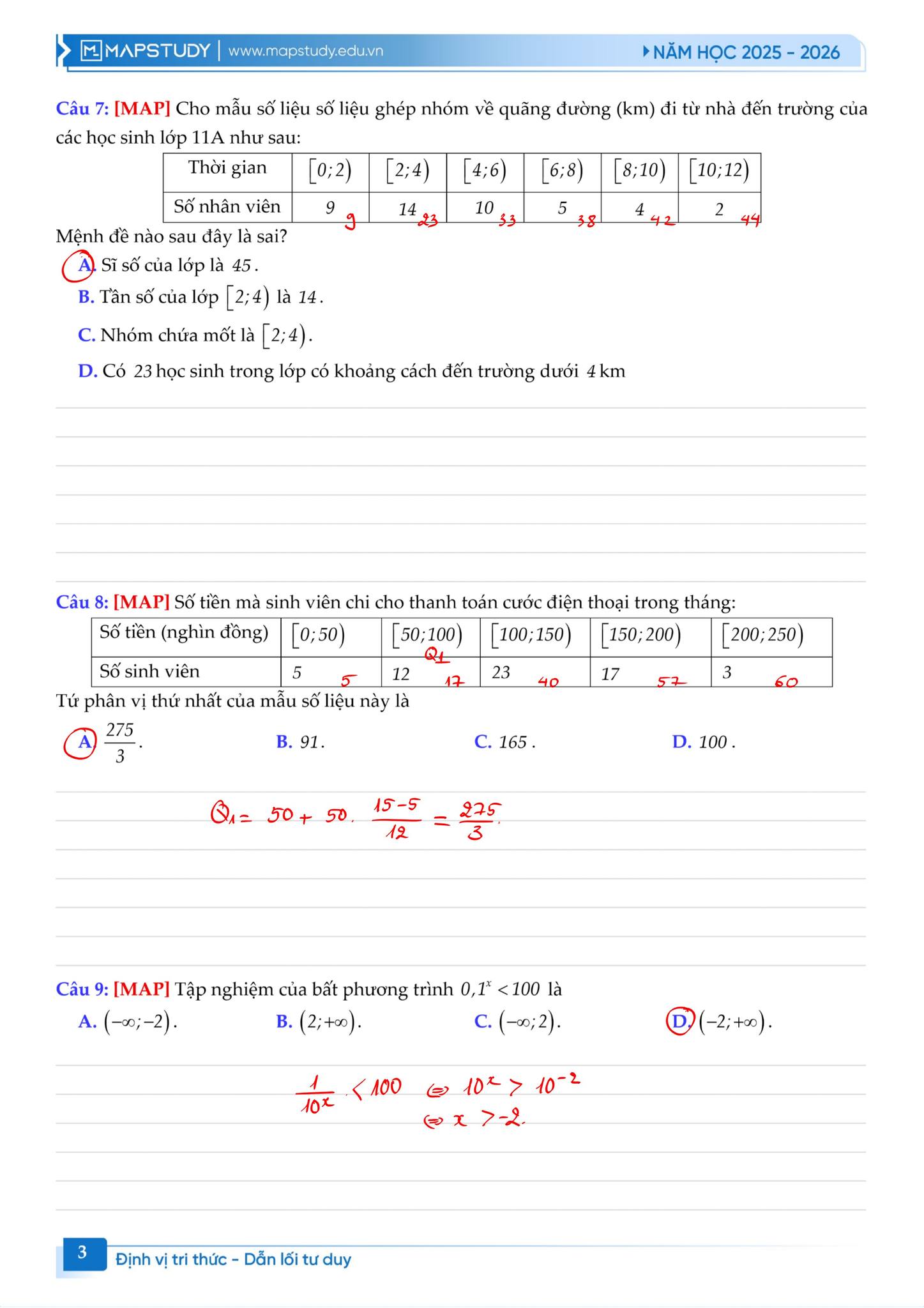 Tổ... - Tổ Toán Mapstudy - Chuyên luyện thi Toán 10,11,12