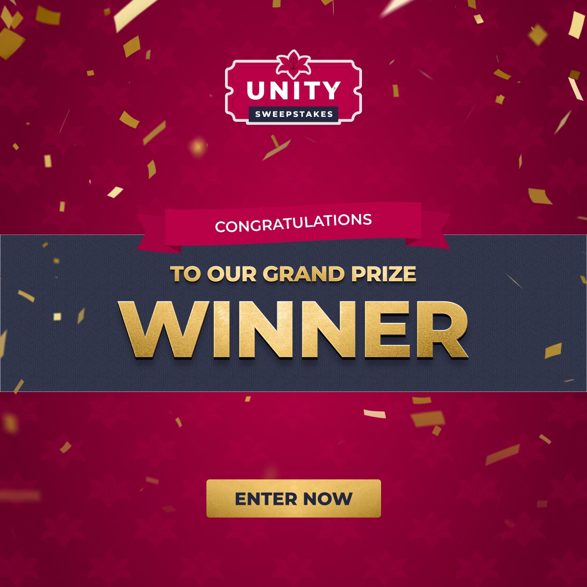 🎉 GRAND PRIZE WINNER ANNOUNCED!... - Unity Sweepstakes | Facebook