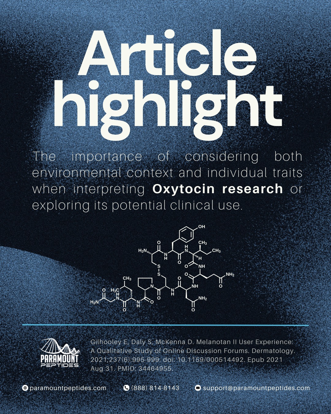 Paramount - Oxytocin research continues to emphasize the importance of ...