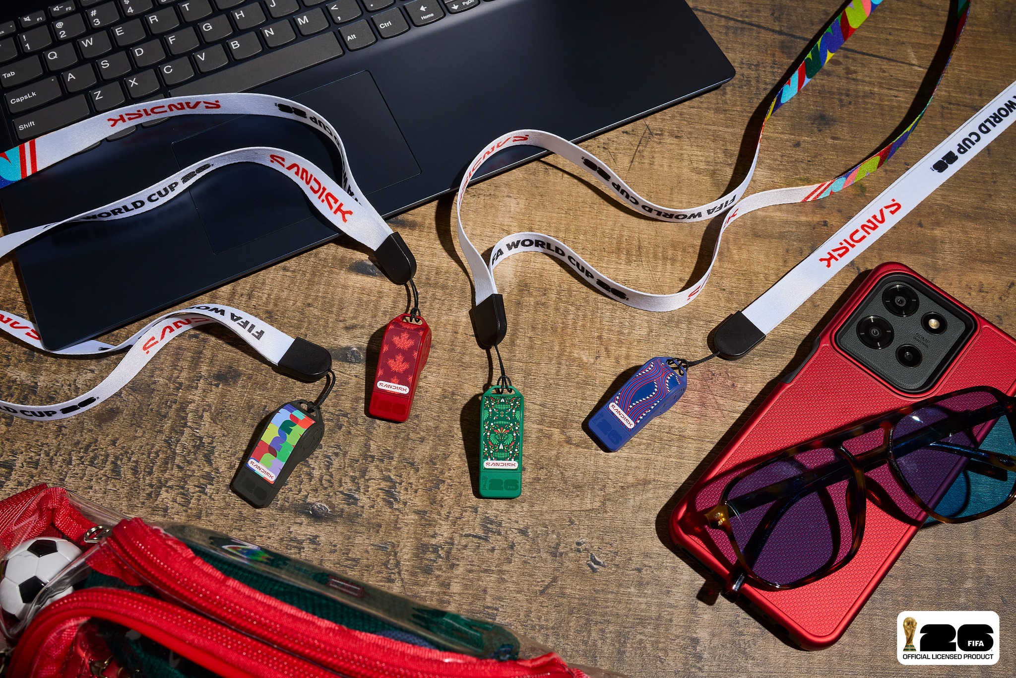 Fuel the energy of the FIFA World Cup 2026™ with a USB-C™ flash