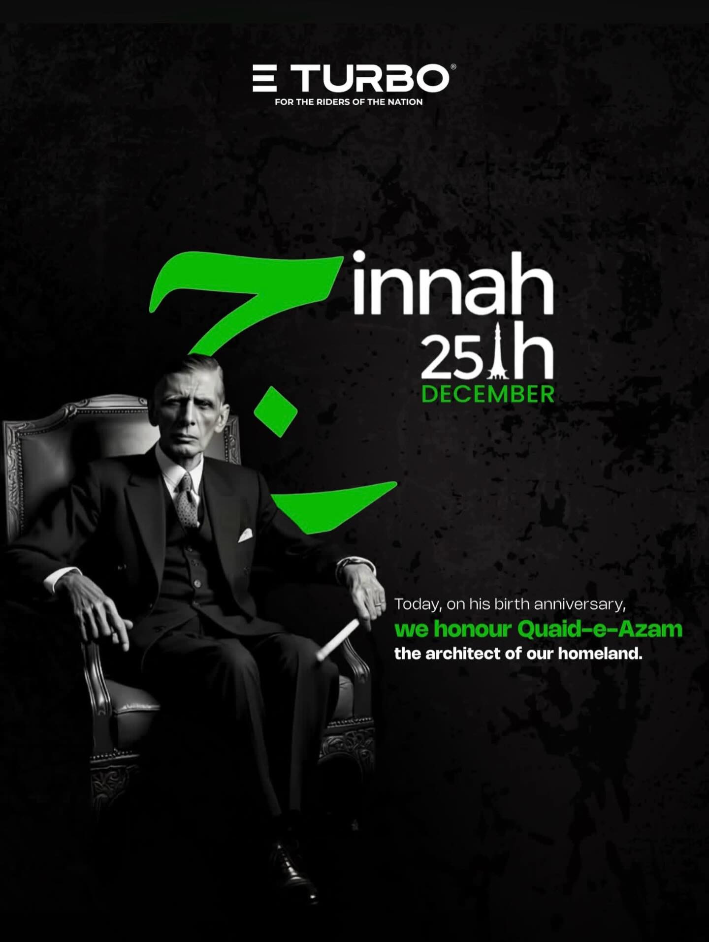 E Turbo - A visionary who turned hope into a homeland 🇵🇰 Remembering ...