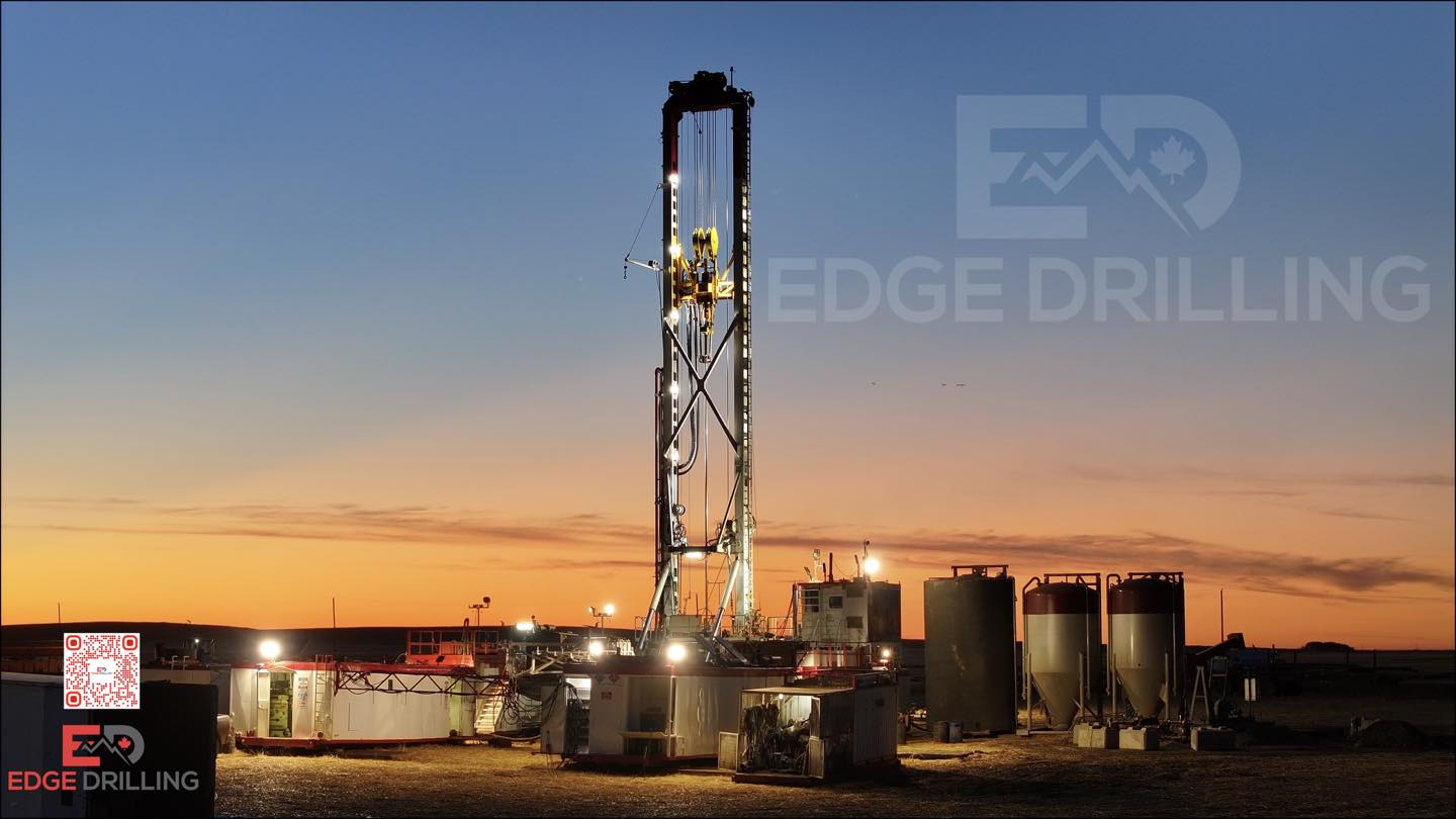 Edge - Rig 6 at work in the Viking, where rolling fields and wide ...