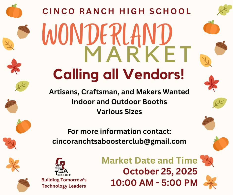 Cinco Ranch HS TSA Booster Club