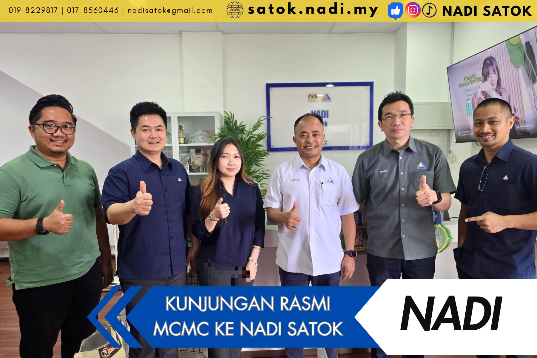 NADI Satok - 15 April 2025, NADI Satok menerima kunjungan... | Facebook