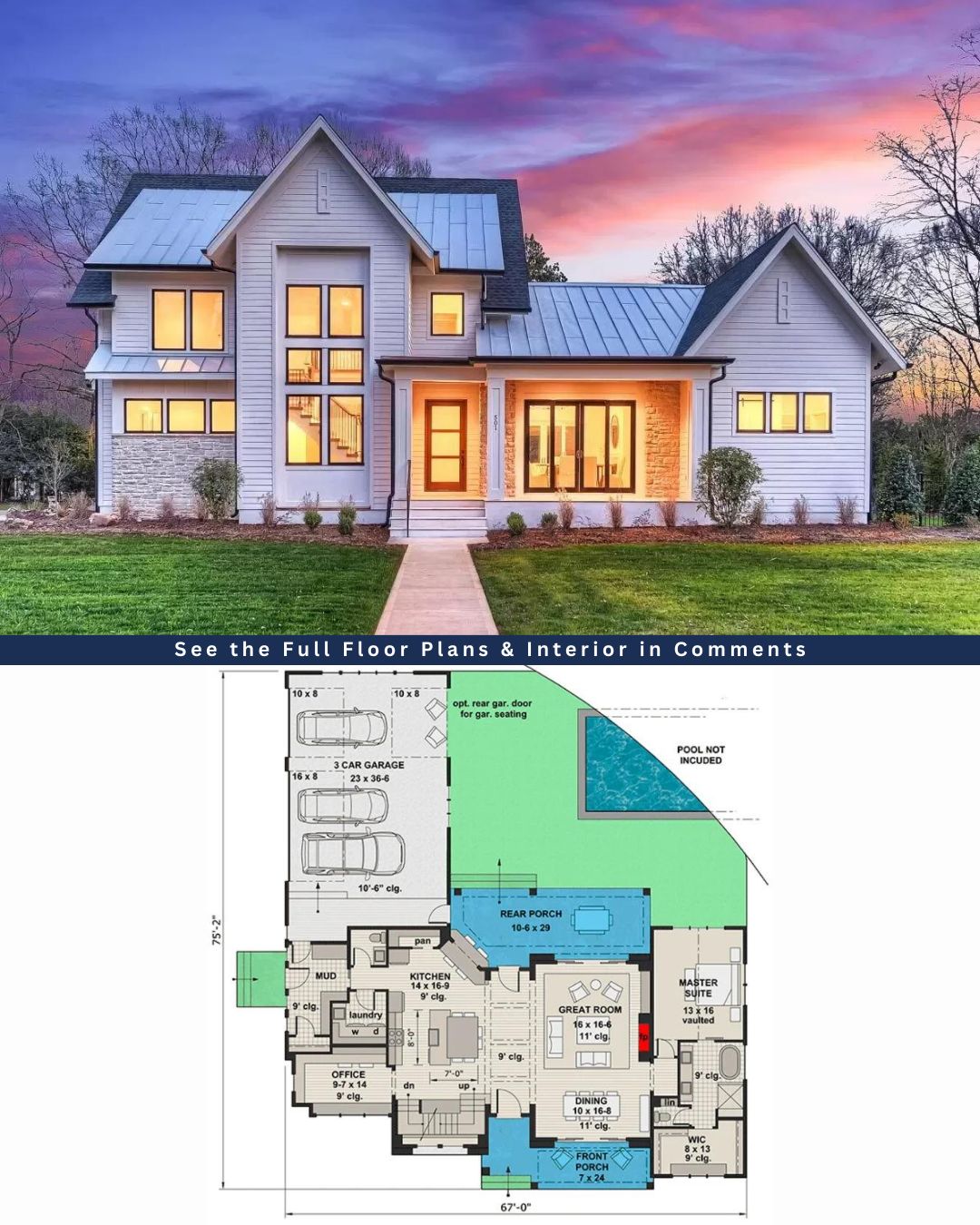 😍 Peek inside this... - Dream Homes & Plans Co.