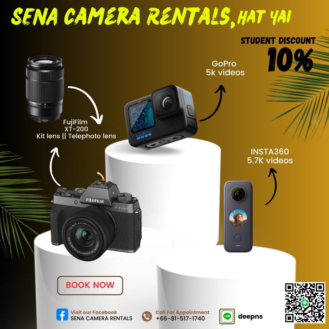 SENA Camera Rentals