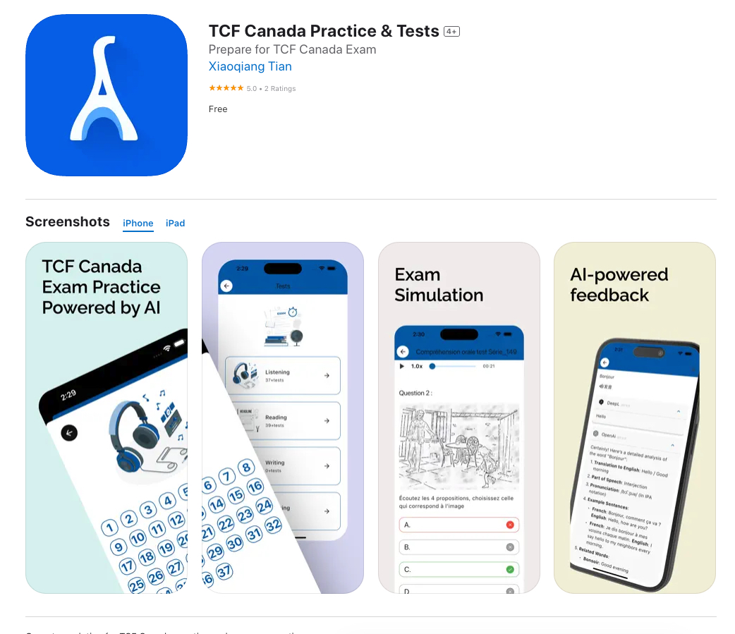 TCF Canada Practice & Tests | Halifax NS