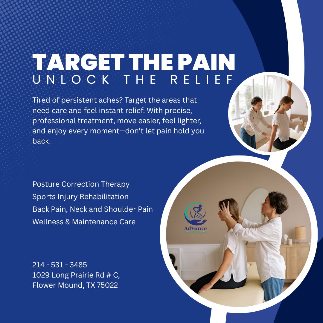 Advance - Persistent aches? We target the exact areas that need care so ...