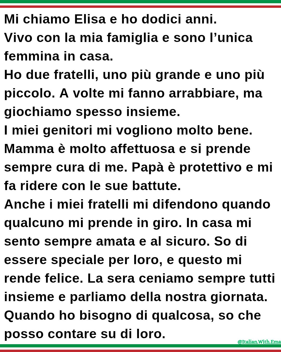 Italian - Improve your Italian by reading stories 🇮🇹📖 If you understand ...