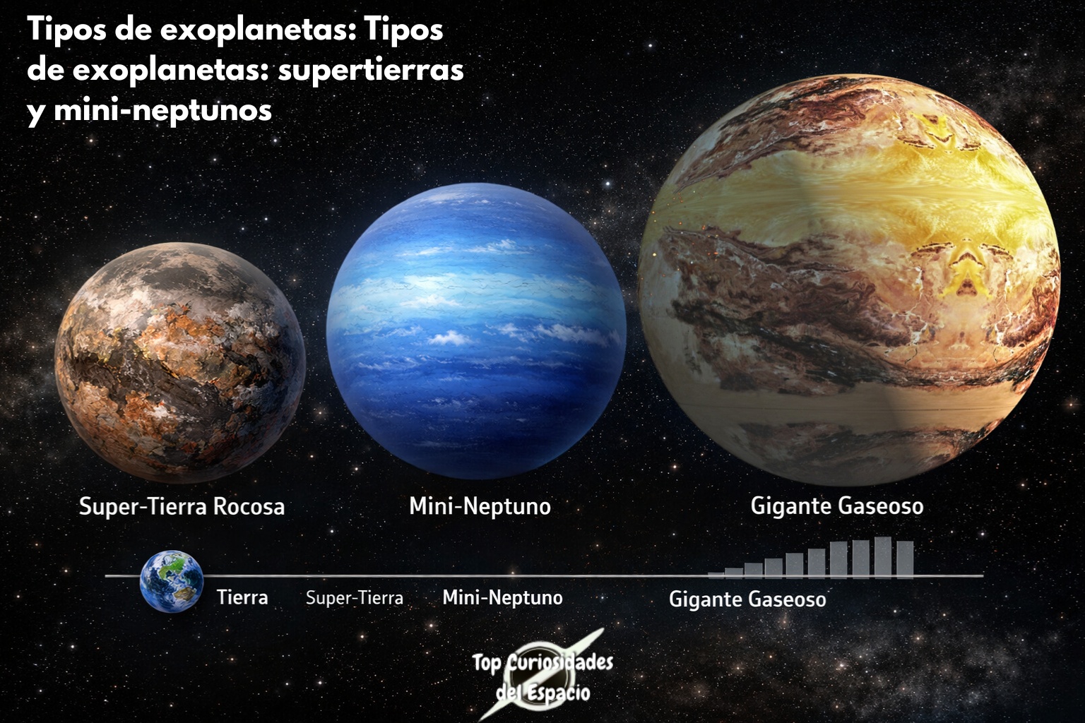 Top - TIPOS DE EXOPLANETAS: ¡EL UNIVERSO ESTA LLENO DE VARIEDAD! 🌌🌍🚀 Es ...