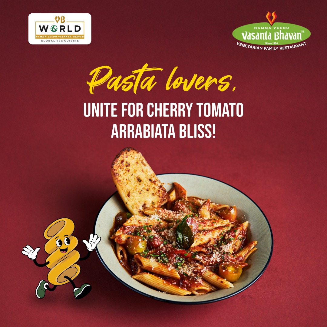 🍝 National Pasta... - VB World by Namma Veedu Vasanta Bhavan | Facebook