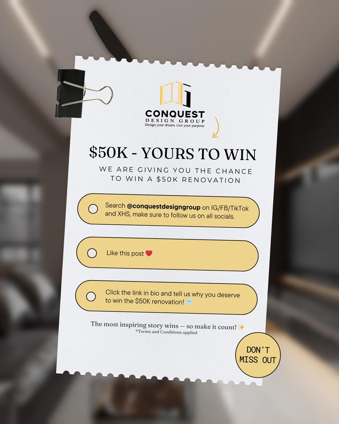 Conquest Design Group | Singapore Singapore