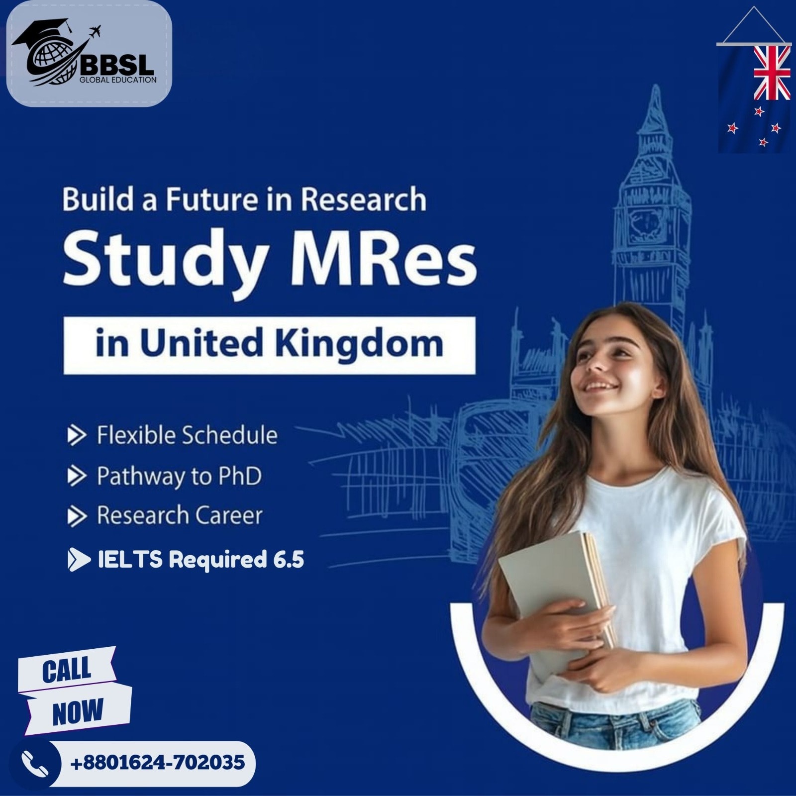 Build your research career in the... - BBSL Global Education | Facebook