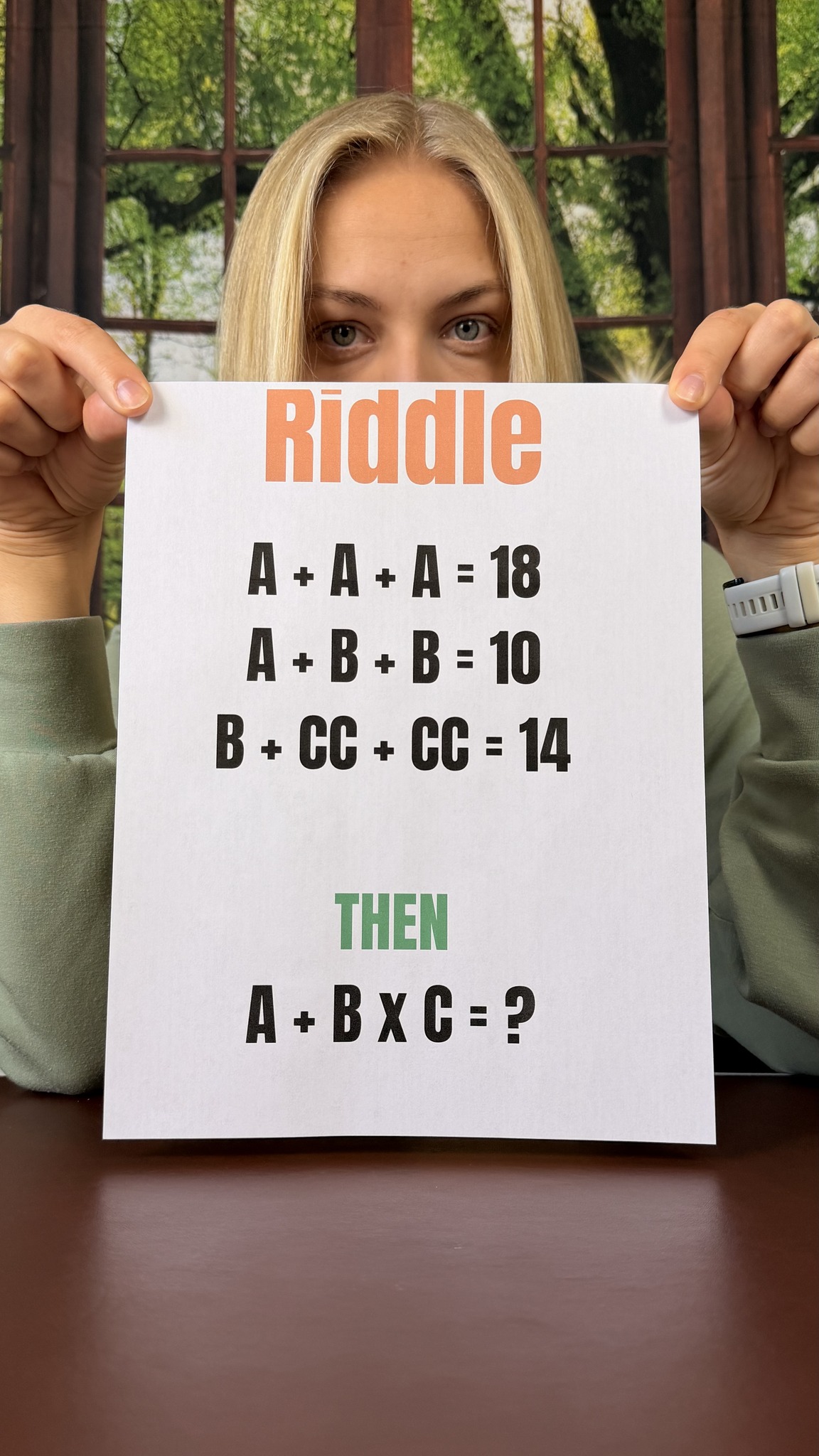 Puzzled - You’ll smile when you see the logic behind it 😅 | Facebook