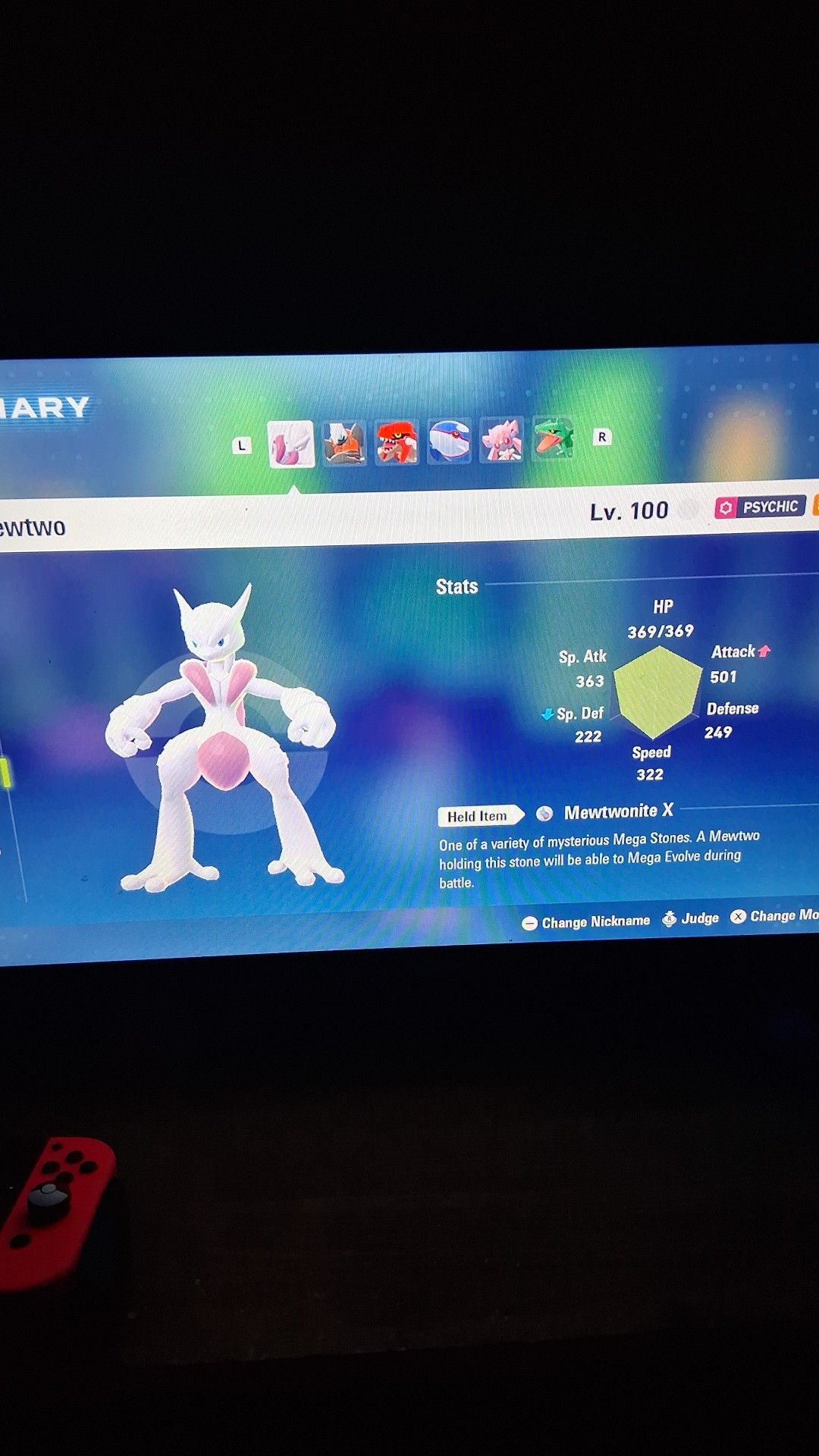 Pokemon Legends Z-A | This my hyper trained mewtwo with an attack ...