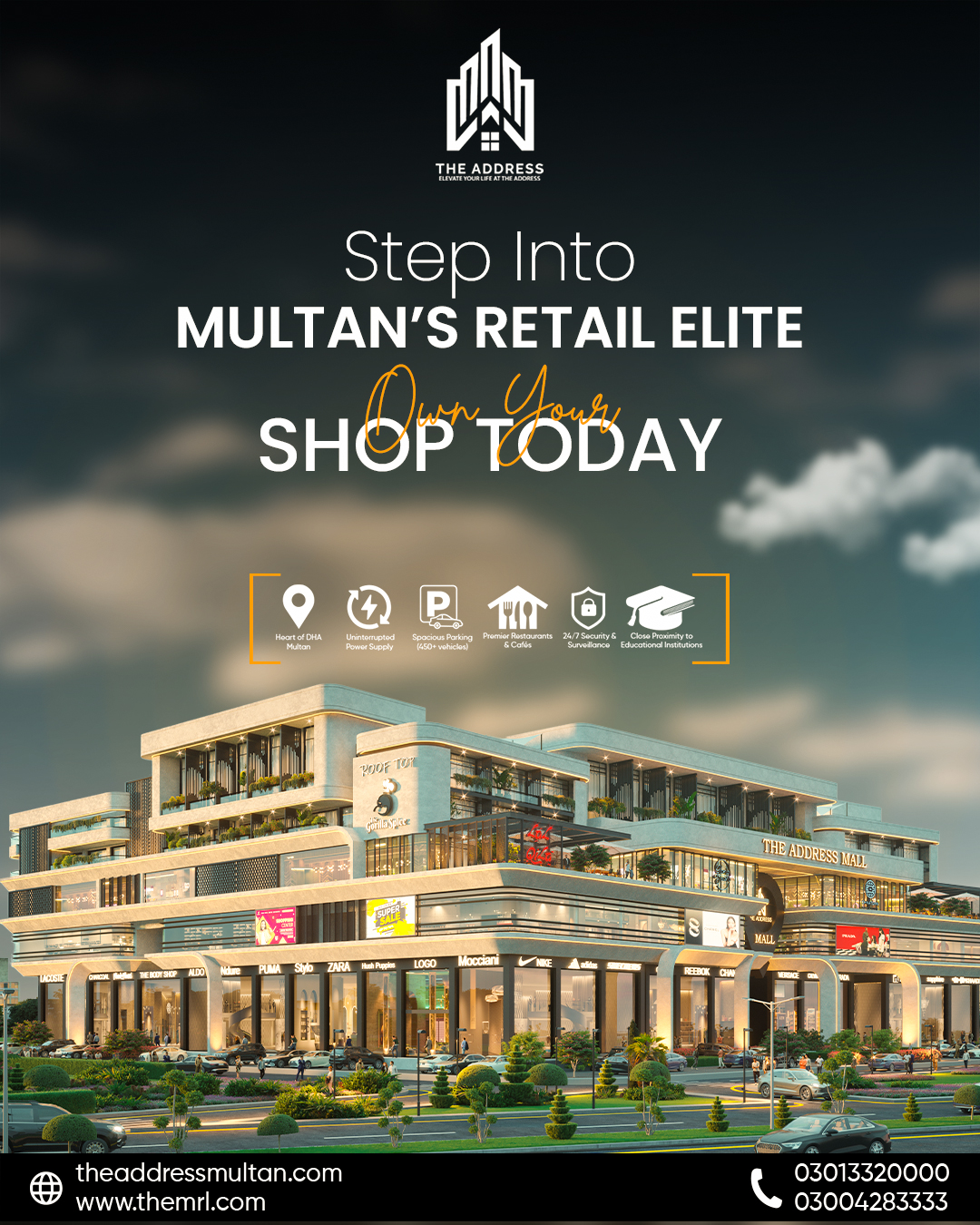 Step into success at The Address Mall... - The Address Multan | Facebook