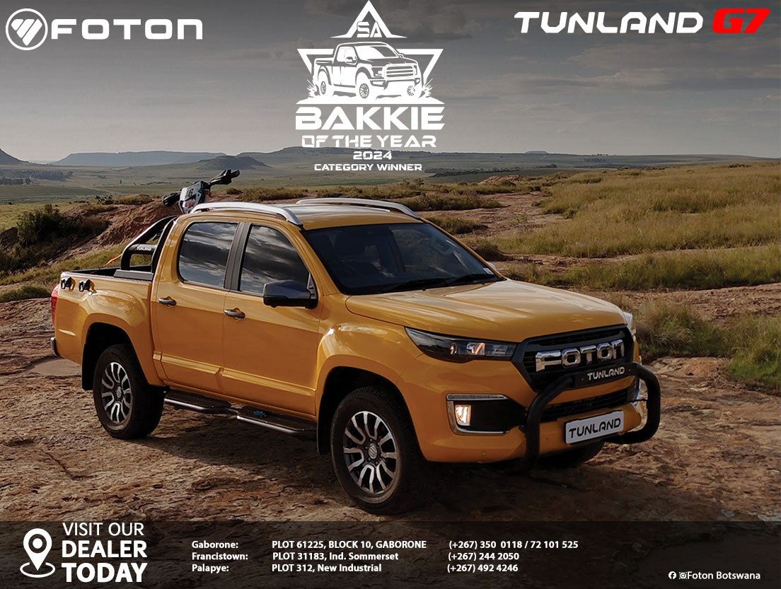 Foton Botswana - The Foton Tunland G7 Single Cab isn’t... | Facebook