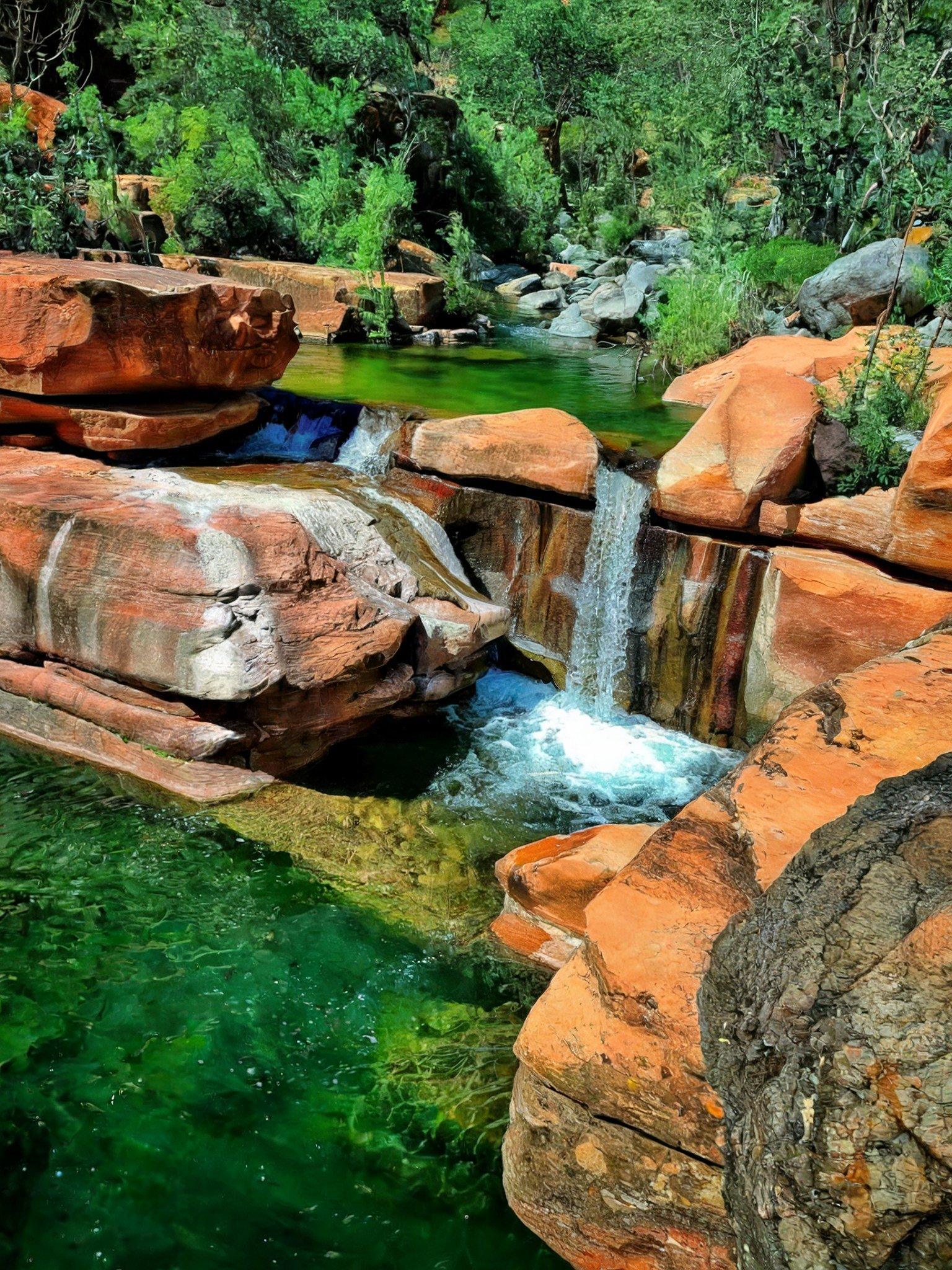 Scenic Views at West Clear Creek, Arizona