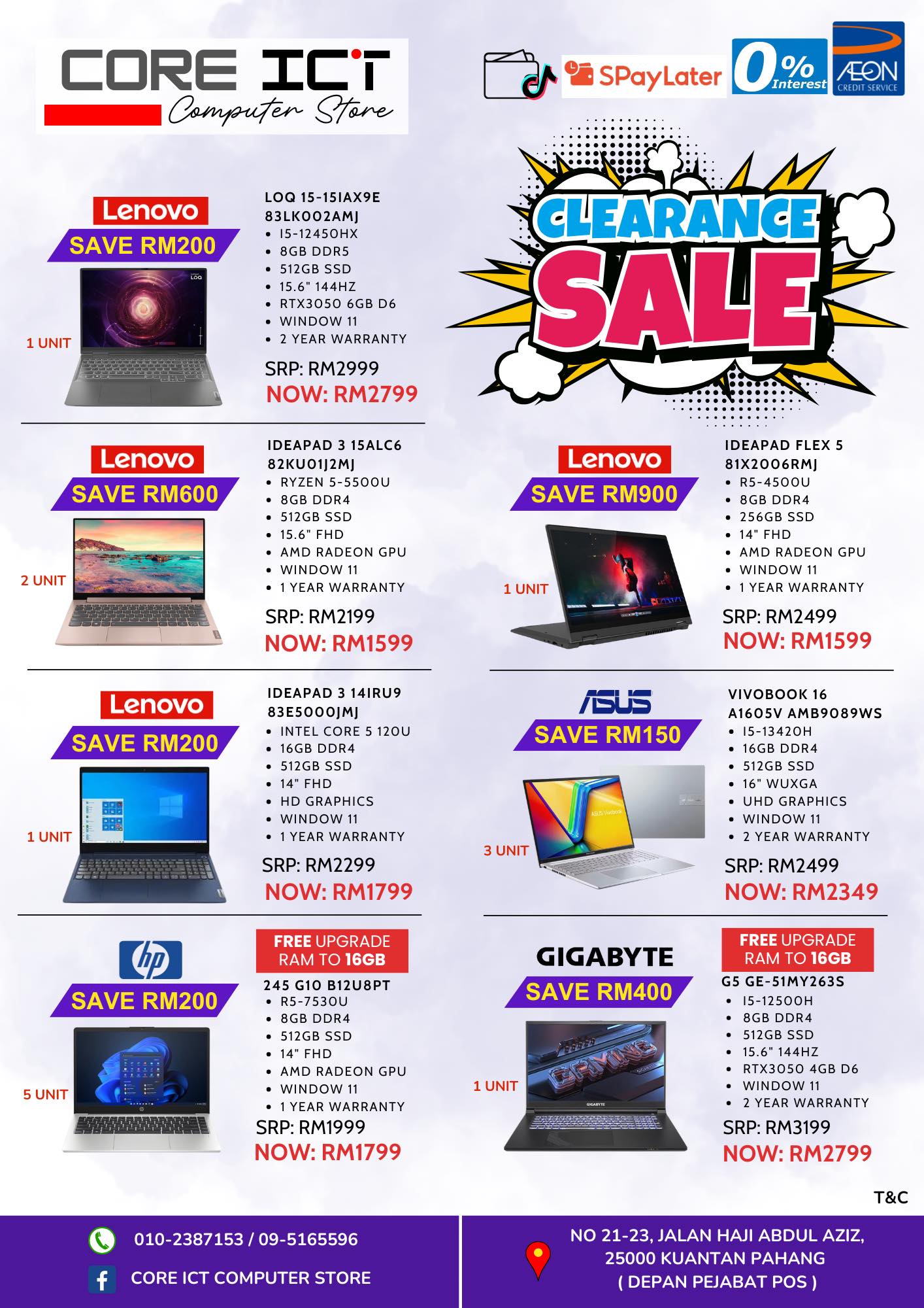 🔥 Year End Sale Laptop! ‼️ Nak... - Core ICT Computer Store | Facebook