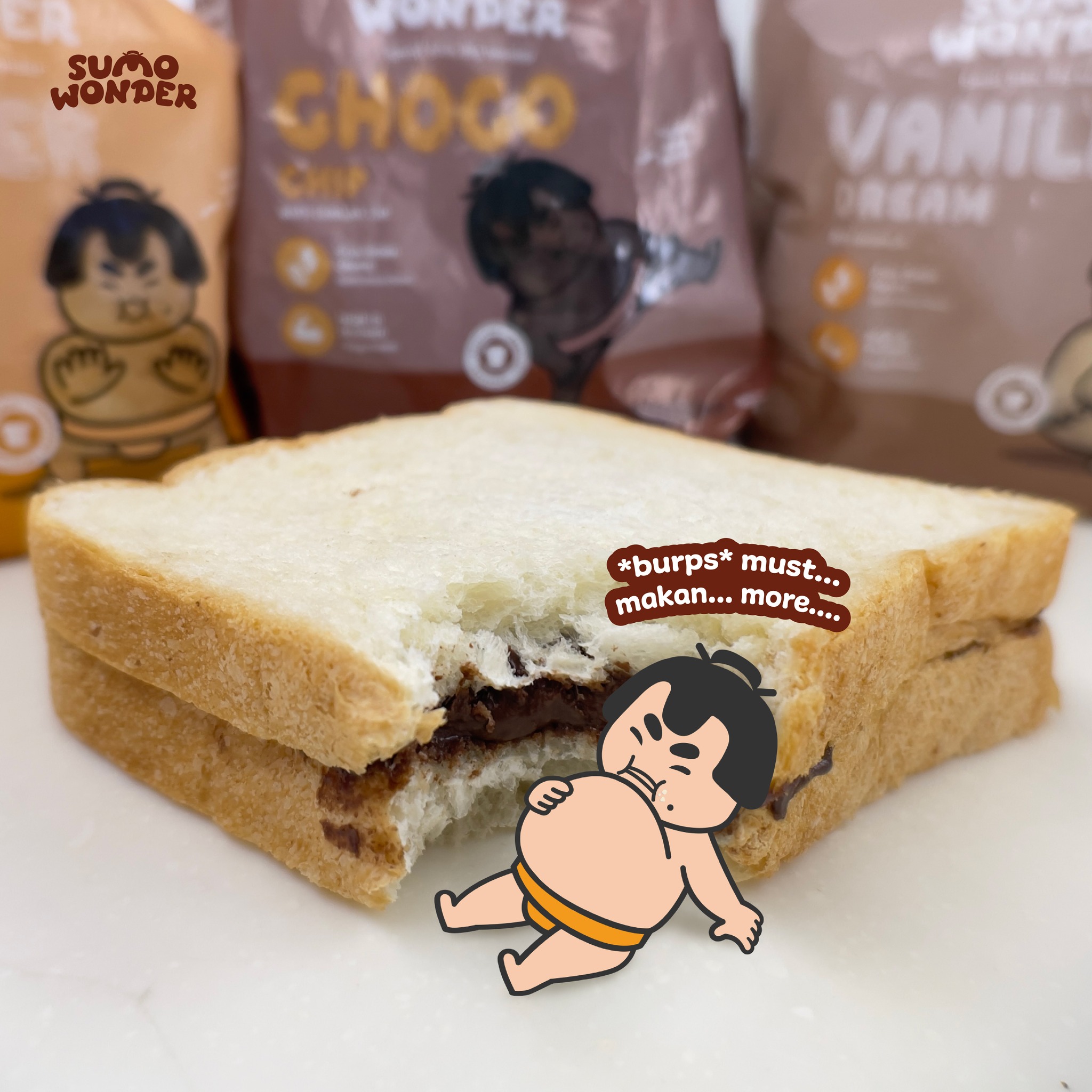 Sumo Wonder - Packed with fine grain Okara, loaded with...