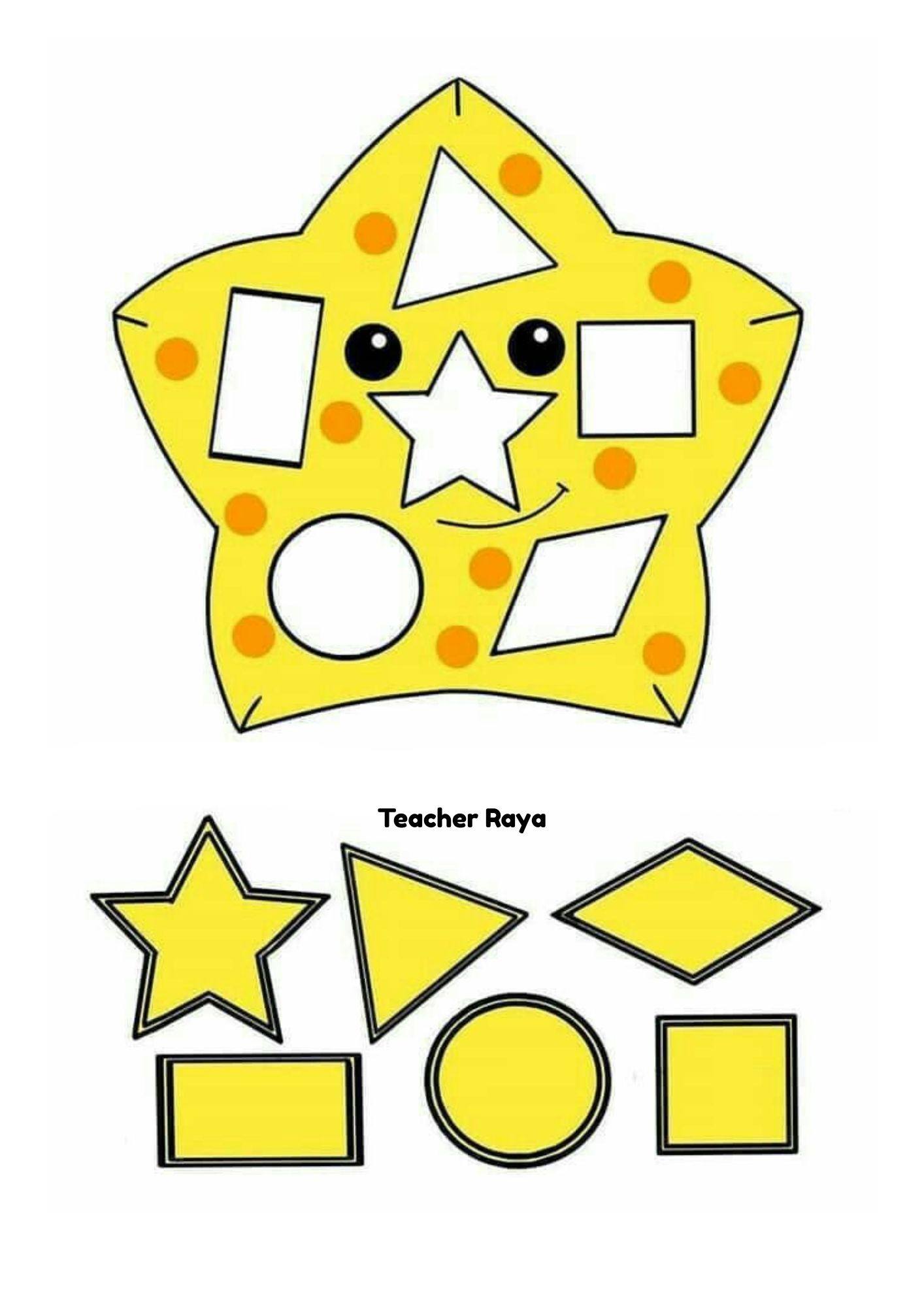 Teacher Raya - Fun Shapes Activity for Kids ️ #shapes... | Facebook