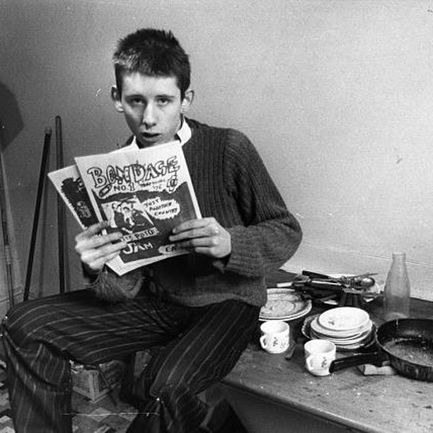 Trending - 19-year-old Shane MacGowan, with his punk rock fanzine ...