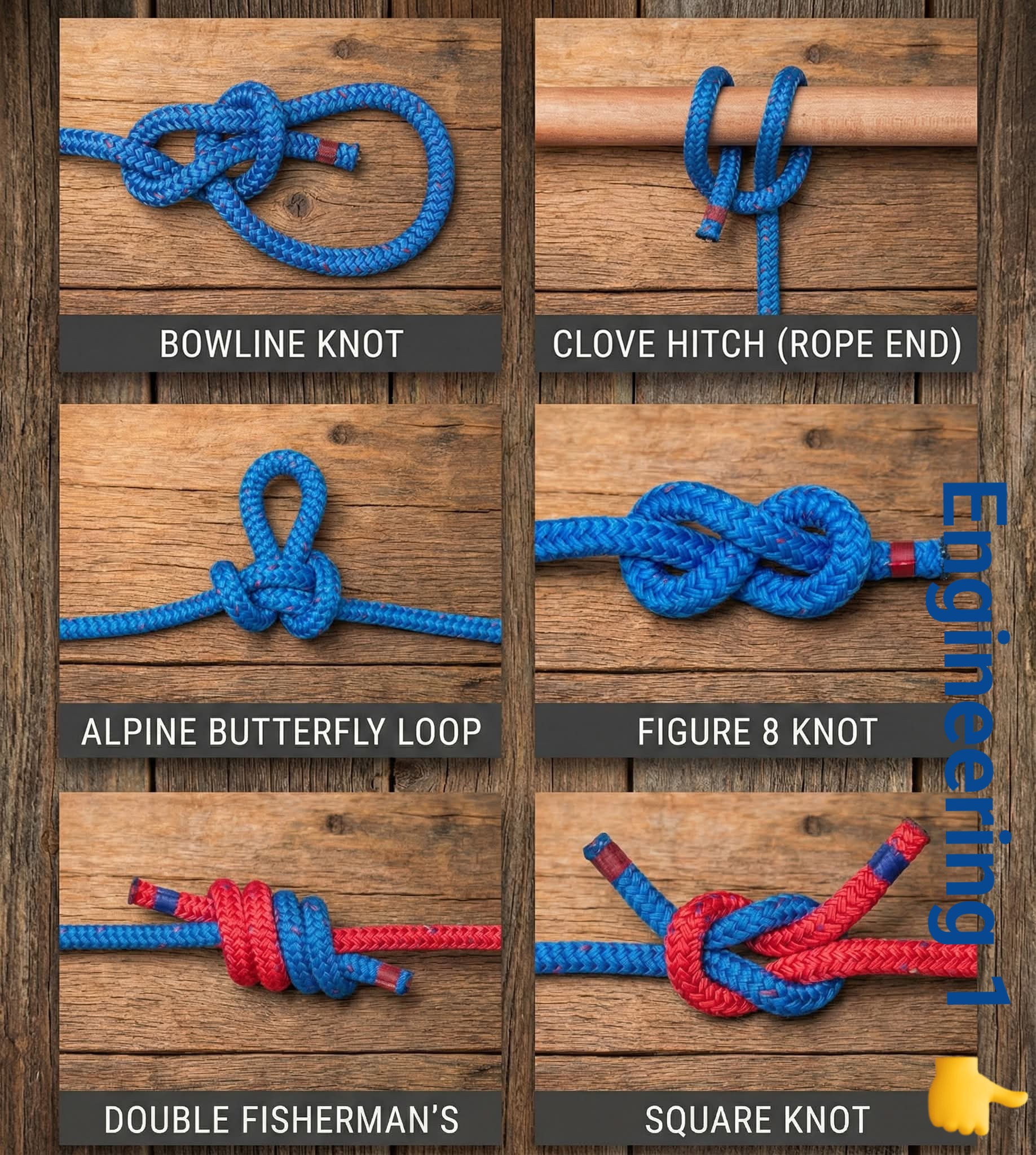 Knots | six knots that you can practice | Facebook