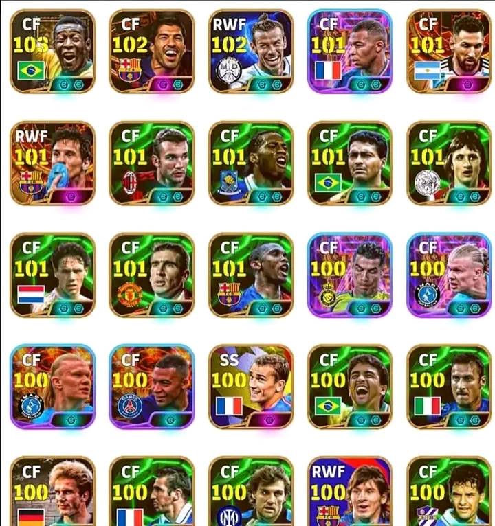 If you have any players from those come for 2000 efootball coins